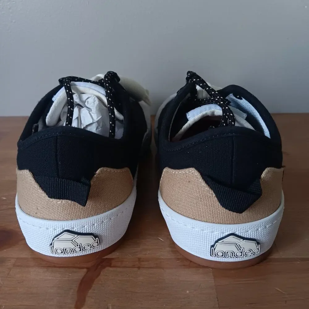 LANDED |THE OVERLOOK| UNISEX 7 Womens 5.5 Mens Black Walking Comfort Shoes - Picture 7 of 10